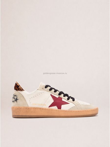 Golden Goose Ball Star Leopard Hell Tab