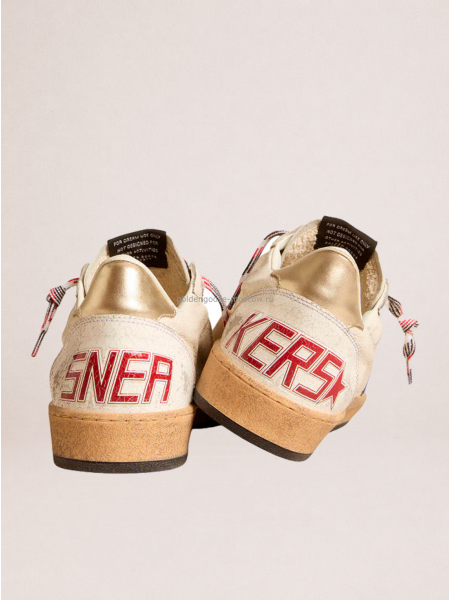 Golden Goose Mens Ball Star Uomo in Nappa Con Stella in Suede Blue Talloncino in Pelle Platino Golden Goose Mens Ball Star Uomo in Nappa Con Stella in Suede Blue Talloncino in Pelle Platino