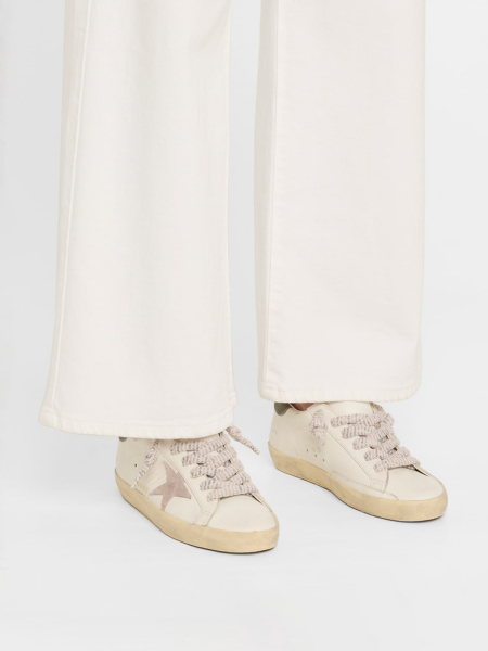 Golden Goose Super-Star Pech Pink Star