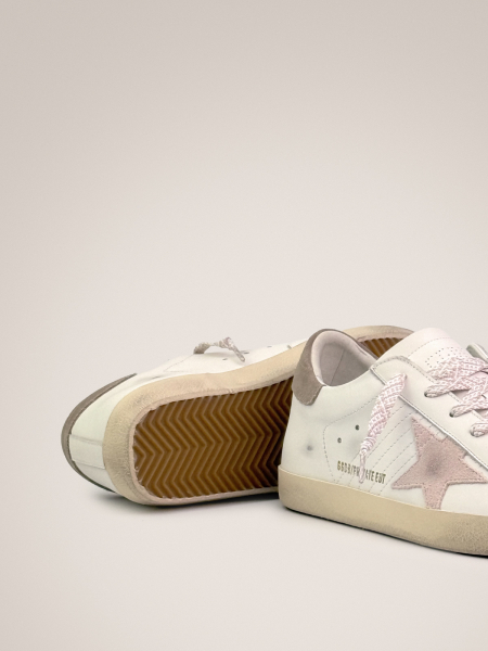 Golden Goose Super-Star Pech Pink Star