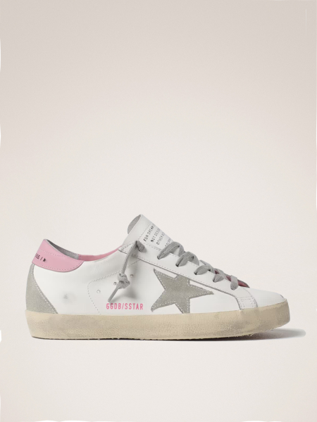 Golden Goose Super-Star Wmns White Pink