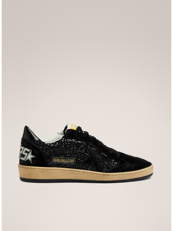 Golden Goose Ball Star Glitter Black Golden Goose Ball Star Glitter Black