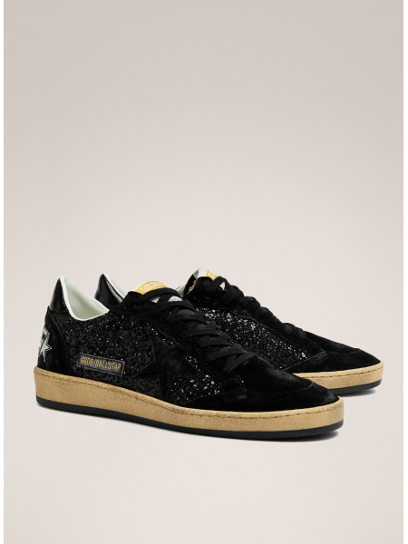 Golden Goose Ball Star Glitter Black Golden Goose Ball Star Glitter Black