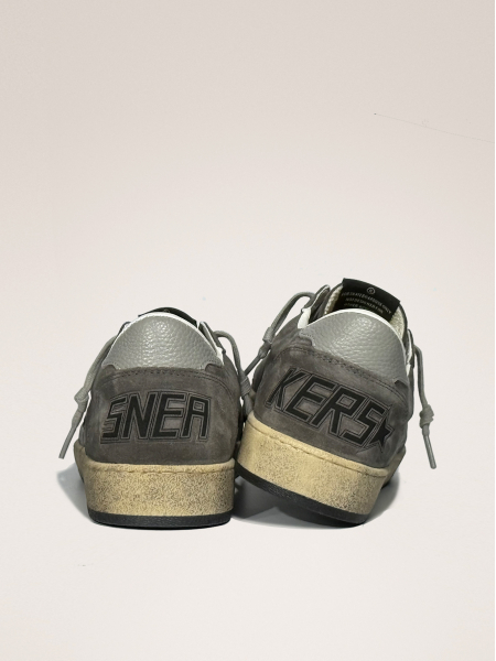 Golden Goose Ball Star Grey Cream Golden Goose Ball Star Grey Cream