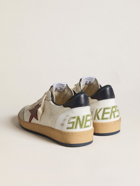 Golden Goose Men`s Ball Star Red Star-Blue Golden Goose Men`s Ball Star Red Star-Blue