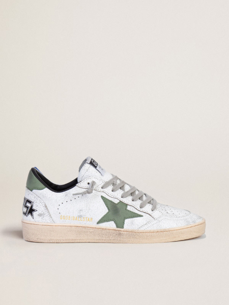 Golden Goose Men`s Ball Star Green Star