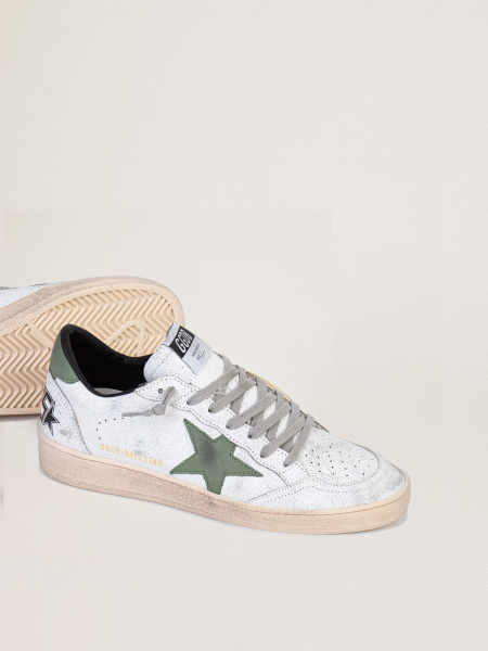 Golden Goose Men`s Ball Star Green Star