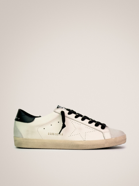 Golden Goose Men's Super-Star Perforated Star