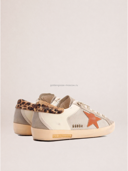 Golden Goose Super Star Canvas Leo Tab Golden Goose Super Star Canvas Leo Tab
