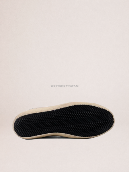 Golden Goose Mens Super-Star in leather with suede star and heel tab Golden Goose Mens Super-Star in leather with suede star and heel tab