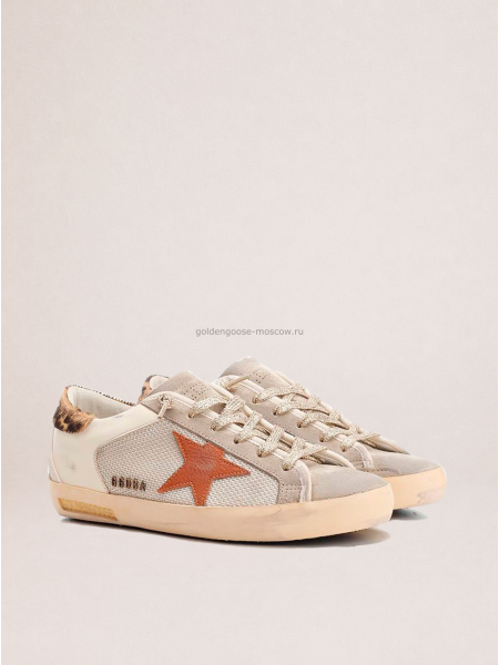 Golden Goose Super Star Canvas Leo Tab Golden Goose Super Star Canvas Leo Tab