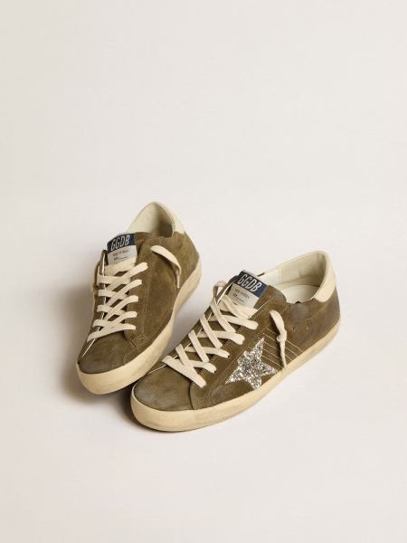 Golden Goose Super Star Suede Pistachio