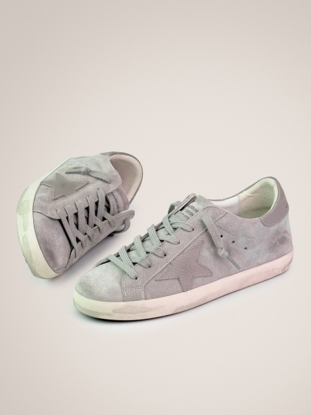 Golden Goose Super Star Suede Gray