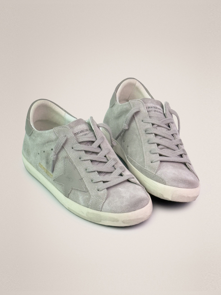 Golden Goose Super Star Suede Gray
