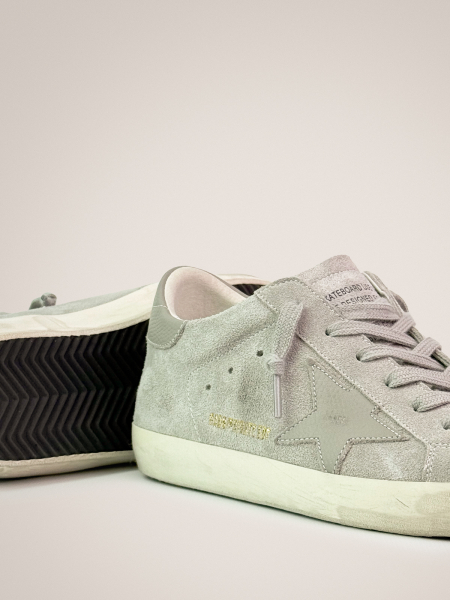 Golden Goose Super Star Suede Gray