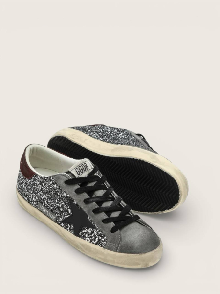 Golden Goose Super-Star Glitter Grey Golden Goose Super-Star Glitter Grey