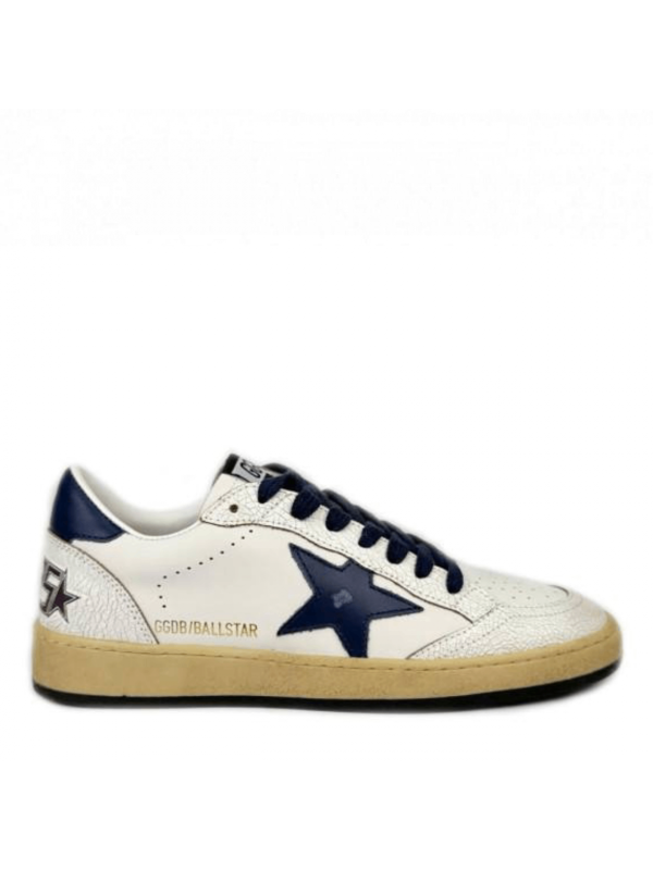 Golden Goose Ball Star Blue Leather Star Golden Goose Ball Star Blue Leather Star