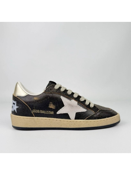 Golden Goose Ball Star Brown Nappa
